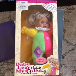 Baby Learn My Color Interactive Doll