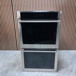 Electrolux 30" Electric Double Wall Oven with Air Sous Vide, 10.6 cu. ft. Total Capacity, Advanced Convection, Self + Steam Clean (ECWD3012AS-D-4407)