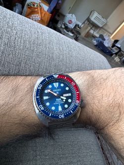 Seiko Pepsi SRPE99 with uncle bracelet