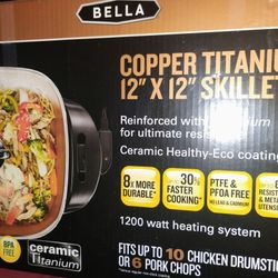 Skillet Copper Titanium 