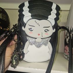 Bride Of Frankenstein Over Shoulder Purse