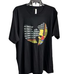 Bart Simpson Wutang T Shirt XL (New)
