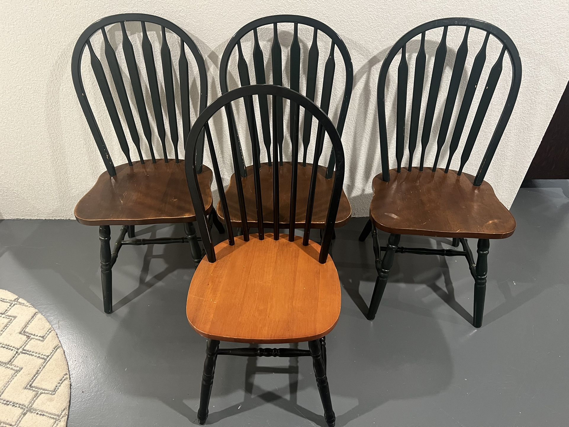 Farmhouse Style Wooden Chairs