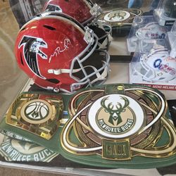 Michael Penix Signed  Replica Helmet 