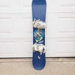 Snowboard With Bindings 