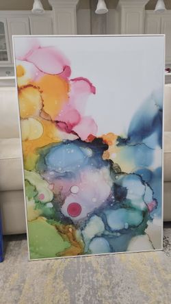 Abstract Colorful Painting Art