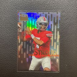 2022 C.J. Stroud Skybox Premium Rookie Card