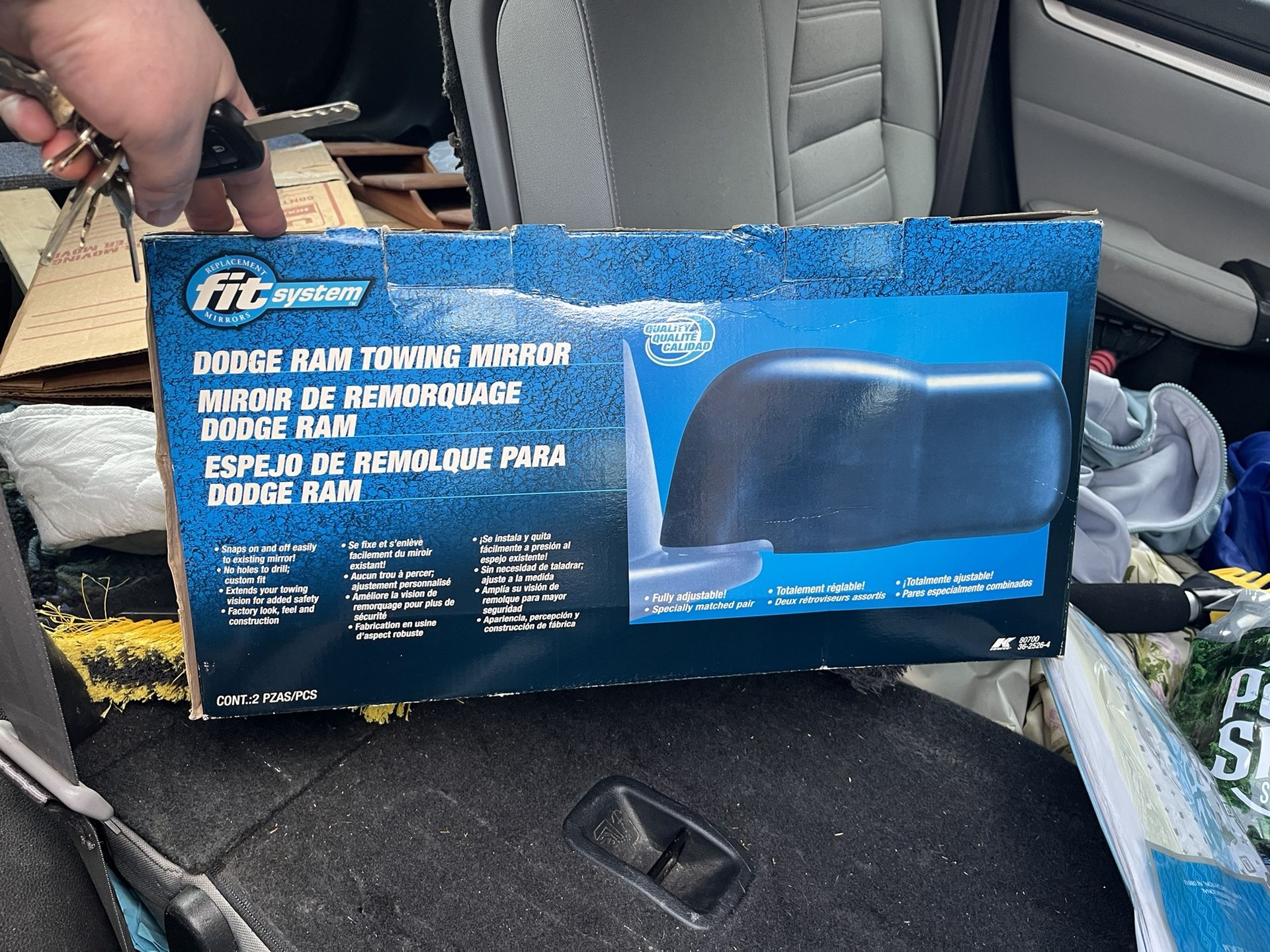 Dodge Ram Towing Mirror