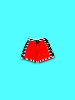 Nike Sportswear Men's Dri-Fit DNA+ Basketball Short Size XL Red & Black
