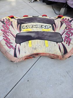 Towable Tubes For Boating Inflatable Water Tube used air head lake beach water toy boat 