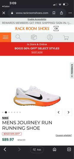 Nike running sneakers