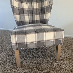 Gray Decorative Chair 