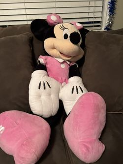 ‼️Large Minnie Mouse Plush ( Excellent condition, Cleaned !) ‼️