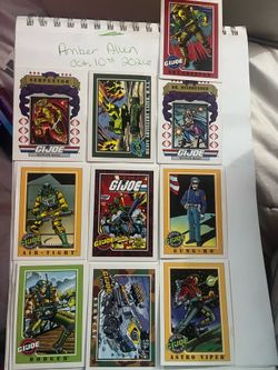G.i. Joe cards