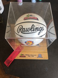 1997 Arizona National Championship Ball with Case