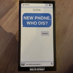 New Phone Who Dis? Adult Party Game