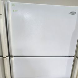 White Whirlpool Refrigerator 