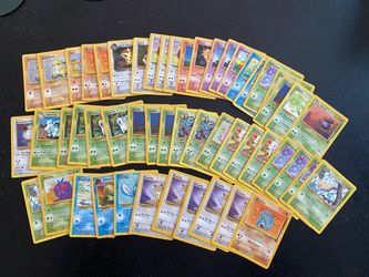 Vintage Pokémon cards