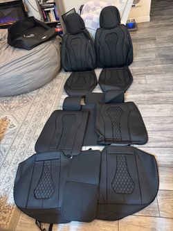 New Full Set Car Seat Covers For Trucks/suvs/sedans(universal)