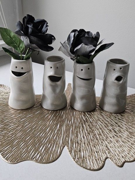 Halloween Ghost Vases