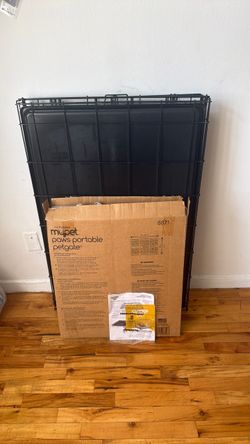 New Dog Gate and Used Cage