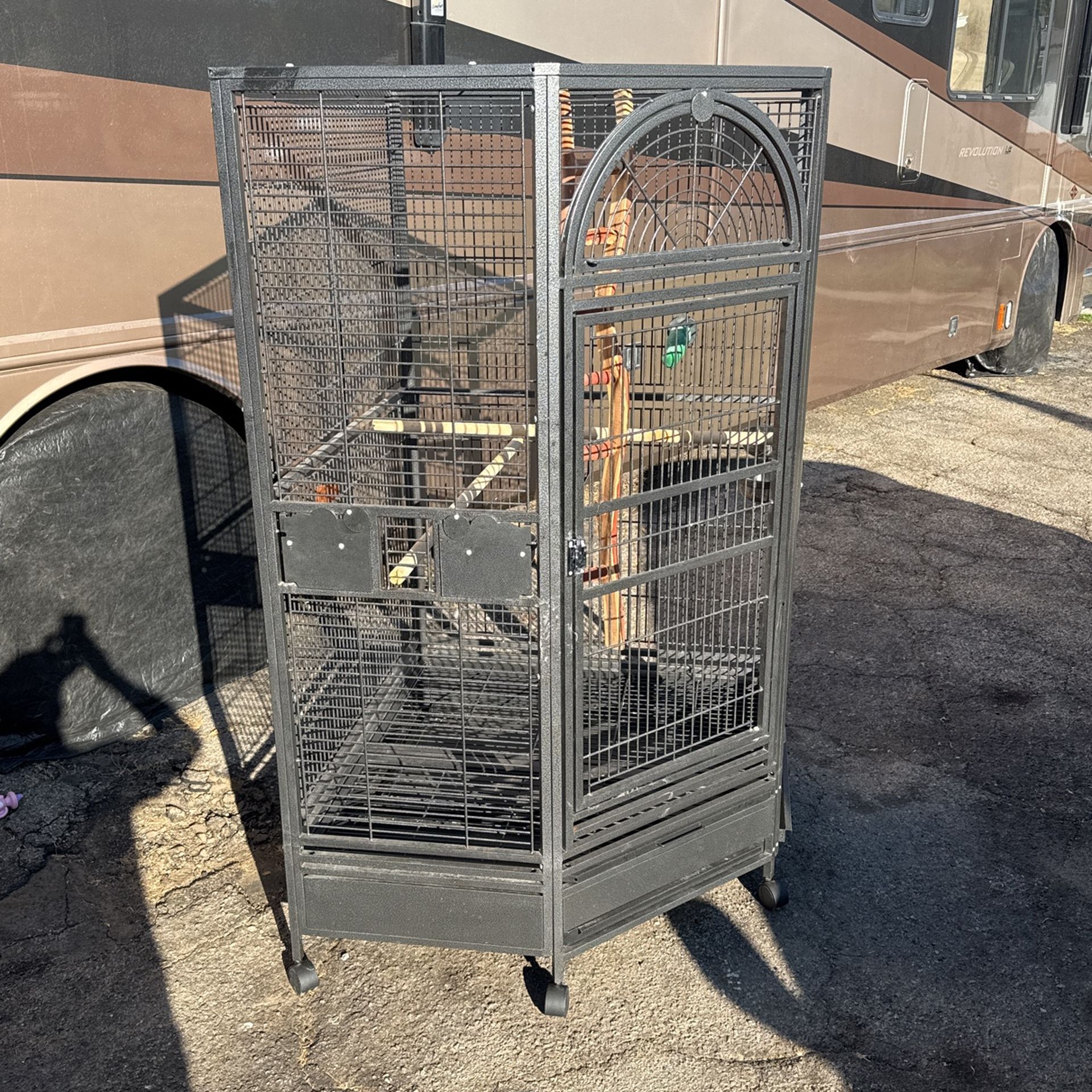 Corner Bird Cages