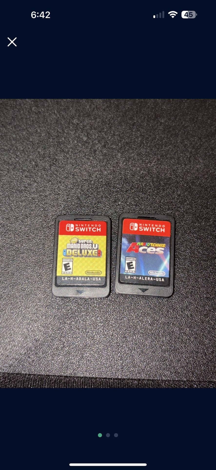 Super Mario Deluxe & Mario Tennis