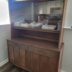 Mid Century China Hutch 