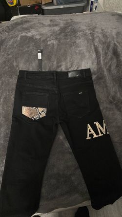 Snake skin amiri never worn