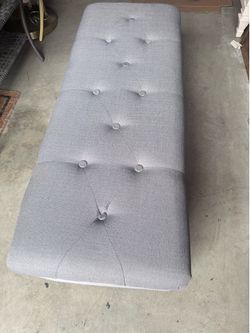 Tufted Storage Bench / Ottoman