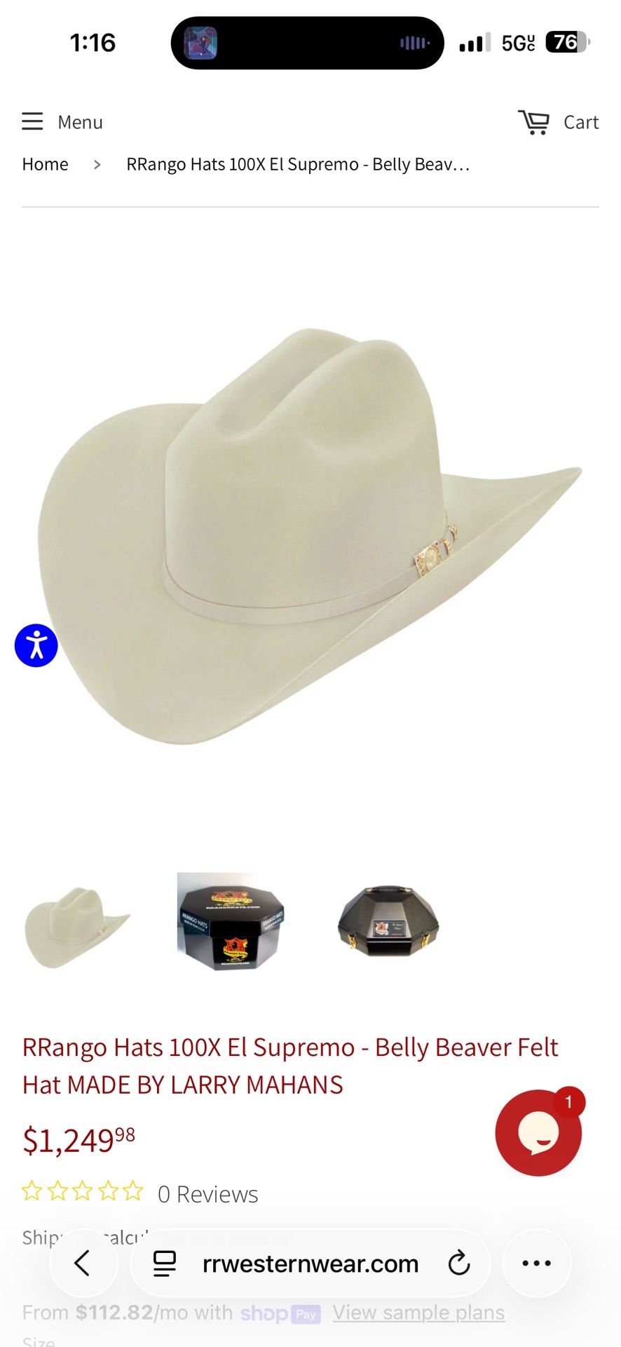 RRango cowboy hat