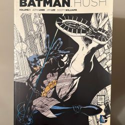 Mint condition Vol. 1 Batman Hush coloring comic book