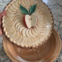 Vintage Apple Pie Dish