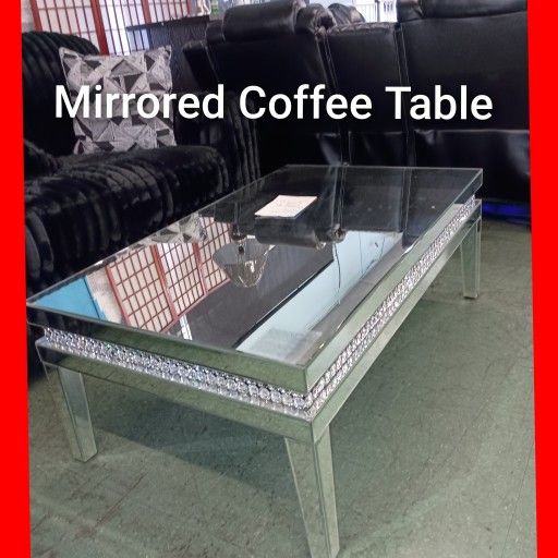 ✨ Mirrored Coffee Table