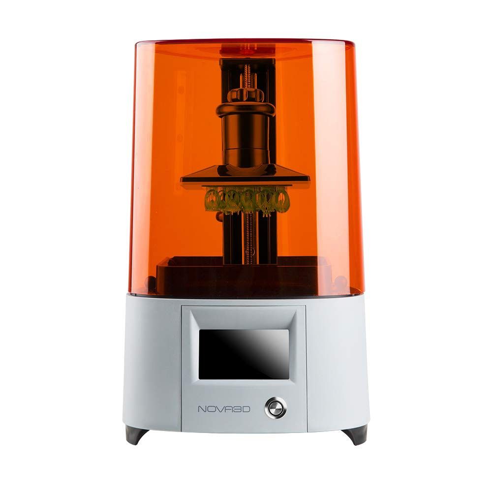 New NOVA3D Elfin LCD Resin 3D Printer with 4.3" Smart Touch Screen