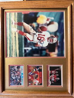 Joe Montana autographed and cards