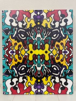 “Set Apart” Abstract Symmetrical Canvas Print