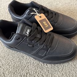 Lee Men's Cortland Black Mono Shoes size 11 NWT no box