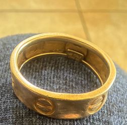 Mens 14k Gold Ring size 8