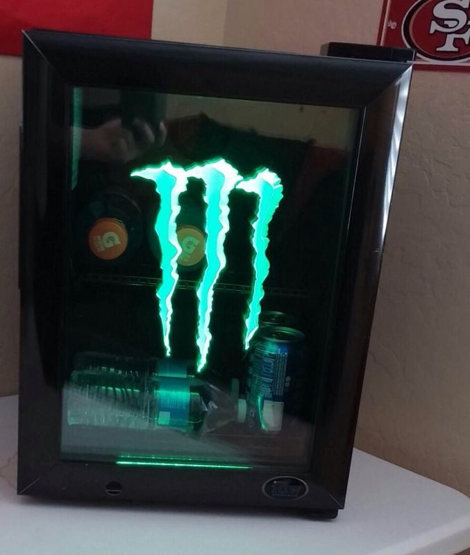 Monster Energy Drink G1 LED Mini Fridge