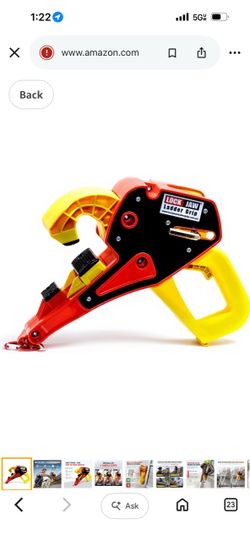 Lock Jaw Roof Ladder Stabilizer Hook for Gutter - Standoff in 5 Seconds with Slide-Lock Security - Prevent Aluminum Ladders Top Movement & Falls - Awa