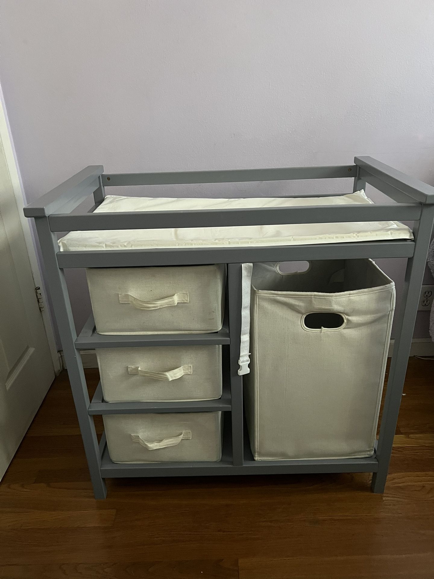 Baby Changing Table With Storage 