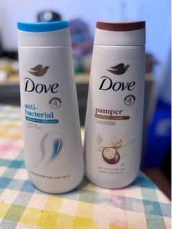 Dove Body Wash - Anti-Bacterial and Pamper(6 EACH$$)