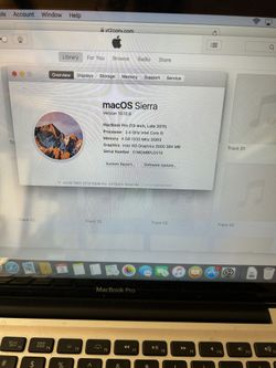 Mac Pro 13 Late 2011