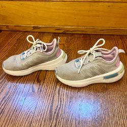 Adidas Little Kids Racer TR23 size 12k gently used grey