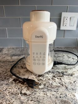 Baby food processor glass