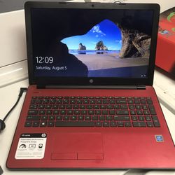 HP 15.6” Laptop Red