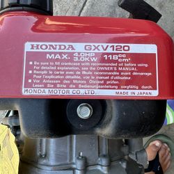 Honda GXV120 4HP Trolling Motor