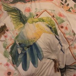 Hummingbird Comforter Cover 