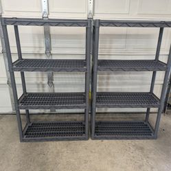 Two Four Shelf Storage Unit 